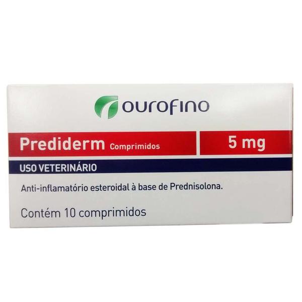 Prediderm 10 Comprimidos Ourofino 5mg