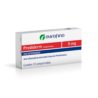 Prediderm Anti-Inflamatório para Caes 10 Comprimidos - Ourofino