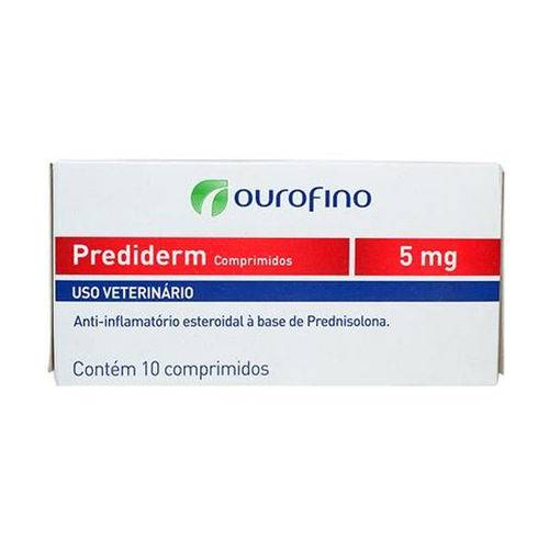 Prediderm Comprimidos 5mg - Cx C/ 10 Comprimidos