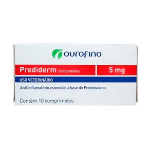 PREDIDERM COMPRIMIDOS 5mg - Cx C/ 10 Comprimidos