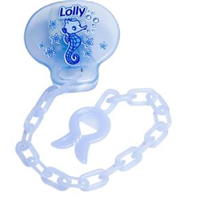 Prendedor de Chupeta Lolly Azul