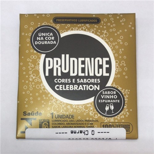 Preservativo Celebration Prudence com 1 Unidade