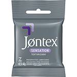Preservativo Lubrificado Jontex Sensation - 3 Unidades