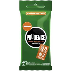 Preservativo Prudence Extra Lubrificado 3 Unidades