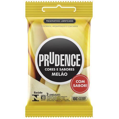 Preservativo Prudence Melão 3 Unidades
