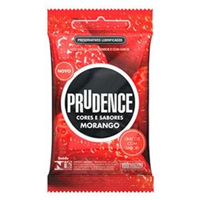 Preservativo Prudence MORANGO - 3 Unidades