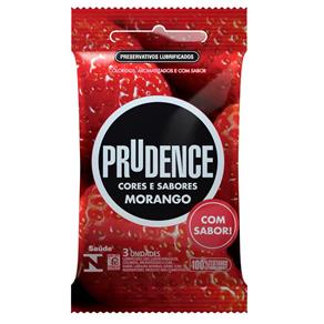 Preservativo Prudence Morango