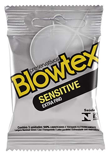 Preservativo Sensitive com 3 Unidades, Blowtex