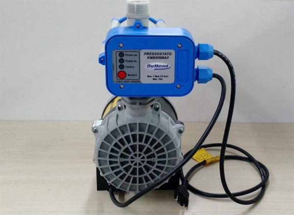 Pressurizador de Agua 1,5cv - 120v, Silencioso Syllent com Pressostato Eletronico.
