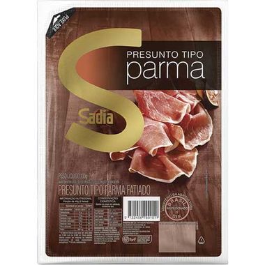 Presunto Parma Fatiado Sadia 100g