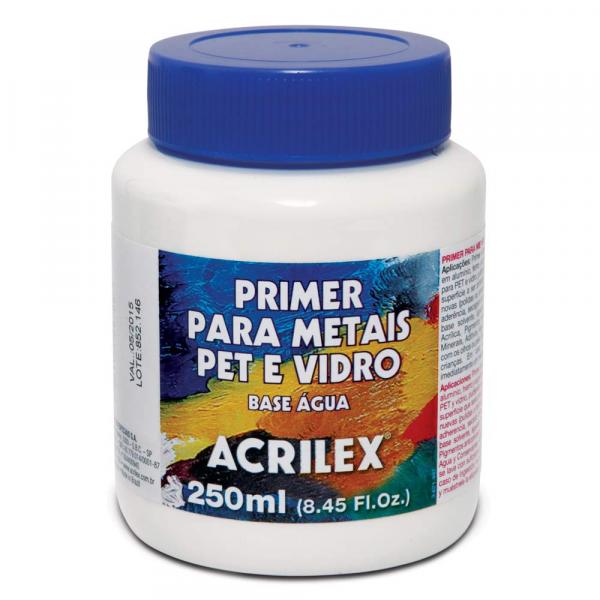 Primer para Metais PET e Vidro Acrilex 250 Ml - ACRILEX