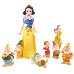 Princesas Disney - Branca de Neve e os Sete Anões - Mattel
