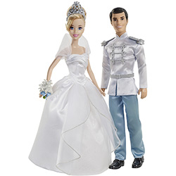 Princesas Disney Cinderela e Noivo - Mattel