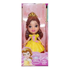 Princesas Disney - Mini Boneca Bela Vestido Amarelo