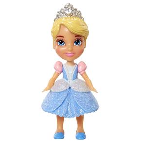 Princesas Disney - Mini Boneca Cinderela Azul