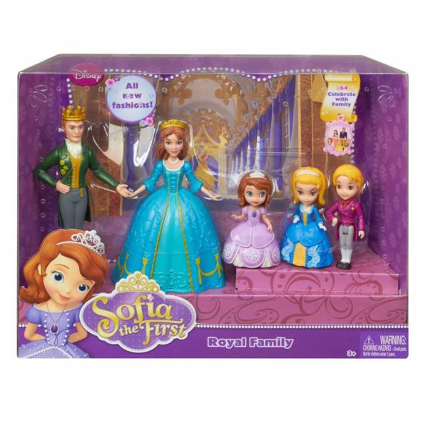 Princesas Disney - Sofia - Mini Família - Mattel - Princesas Disney