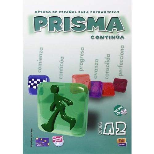 Prisma A2 Continua Metodo de Espanol para Extranjeros + CD