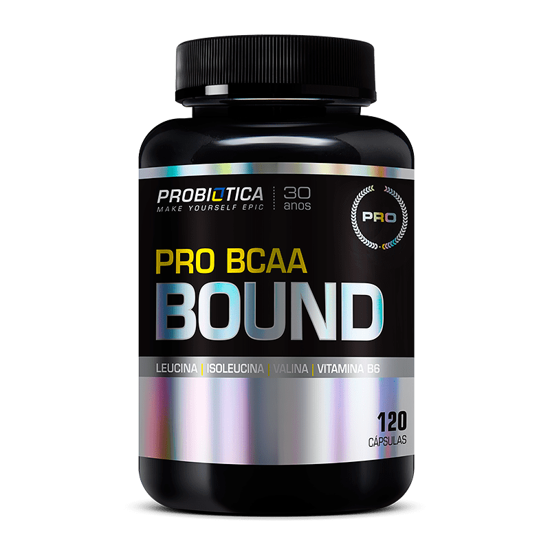 Tudo sobre 'Pro BCAA Bound (120caps) Probiótica'