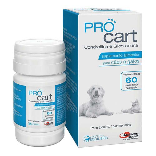 Pro Cart com 60 Comprimidos