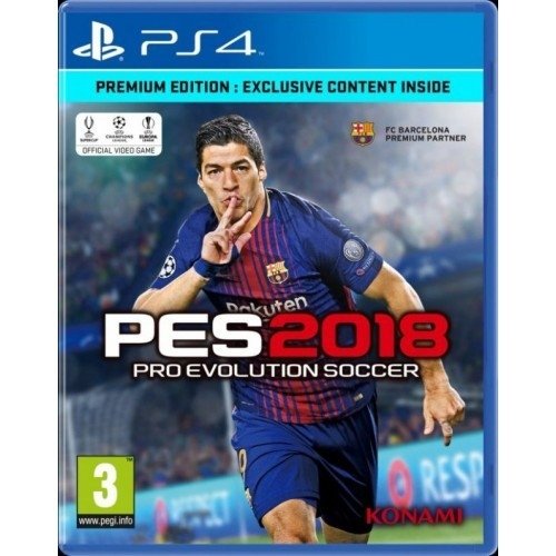 Pro Evolution Soccer 2018 - Game Ps4
