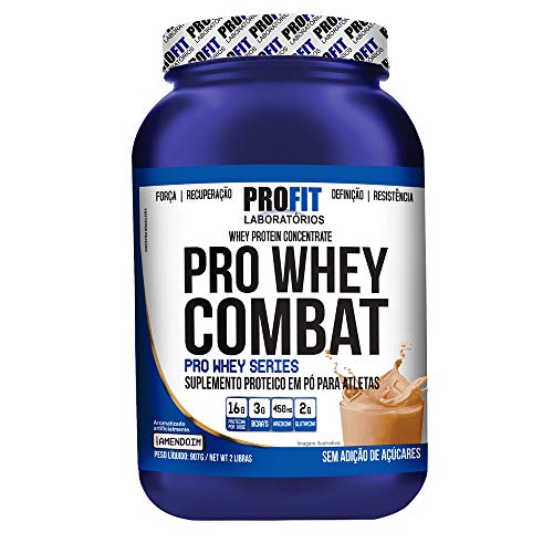 Pro Whey Combat 900gr - ProFit - Amendoim