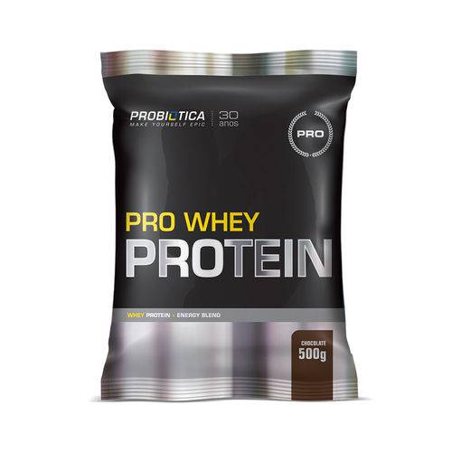 Pro Whey Protein 500g Chocolate - Probiótica Pro