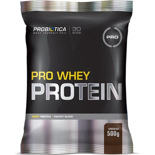 Pro Whey Protein 500G Probiótica - Chocolate