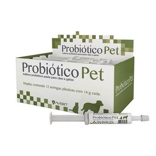 Probiótico Pet Cães e Gatos 14G - Avert