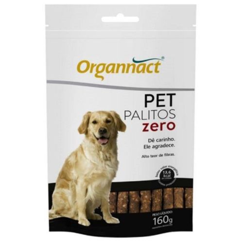 Probiótico Pet Palitos Zero Organnact 160G