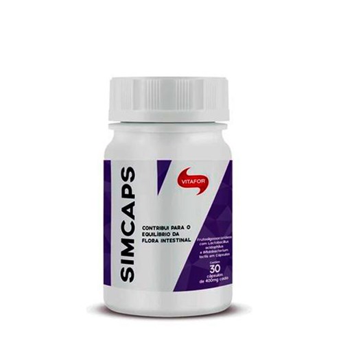 Probióticos Simcaps Vitafor 30 Cápsulas de 400Mg