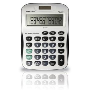 PROCALC - Calculadora de Mesa - 12 Dígitos - PC257