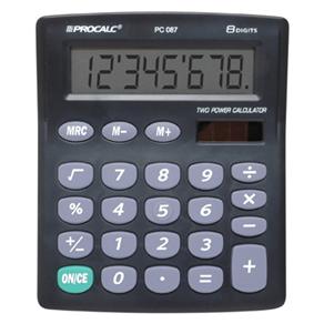 PROCALC - Calculadora de Mesa - 8 Dígitos - PC087