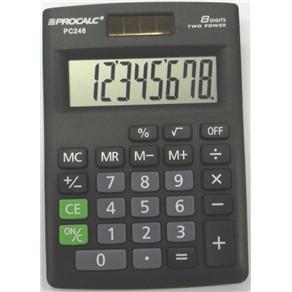 PROCALC - Calculadora de Mesa - 8 Dígitos - PC246