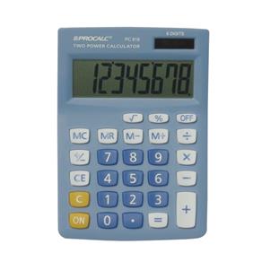 Procalc - Calculadora de Mesa - Pc818Bl - Azul