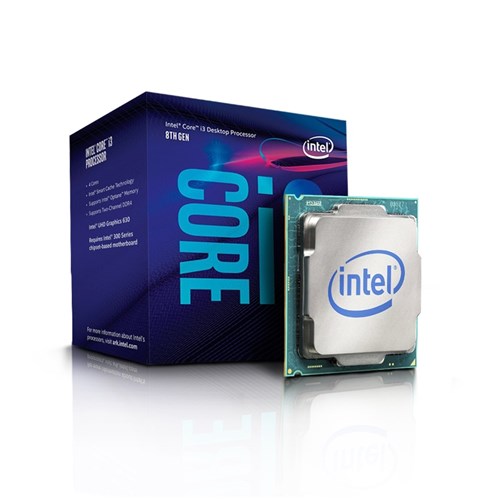 Processador 1151 Core I3-8100 3.6Ghz/6Mb Box Intel