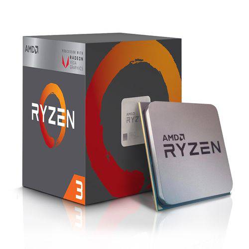 Processador Am4 Ryzen 3 R3 2200g Quad Core 3.5ghz/6mb Amd