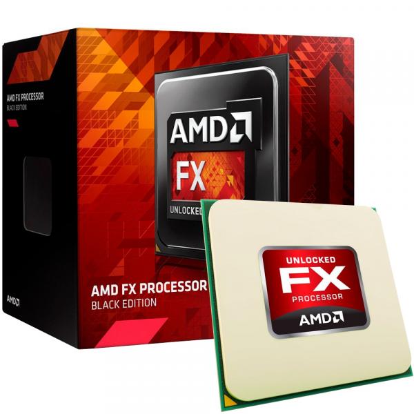 Processador AMD FX 6300, Black Edition, Cache 14MB, 3.5GHz (4.1GHz Max Turbo), AM3+ FD6300WMHKBOX