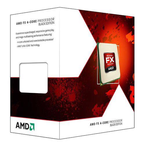 Processador Amd Fx4300, Am3+, 3.8 Ghz, Box - Fd4300wmhkbox