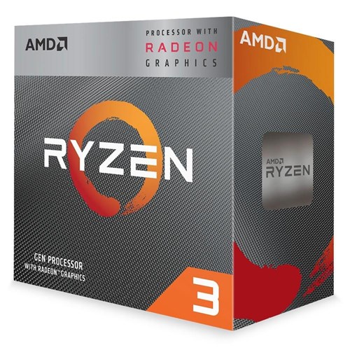 Processador Amd Ryzen 3 3200G, Cache 4Mb, 3.6Ghz
