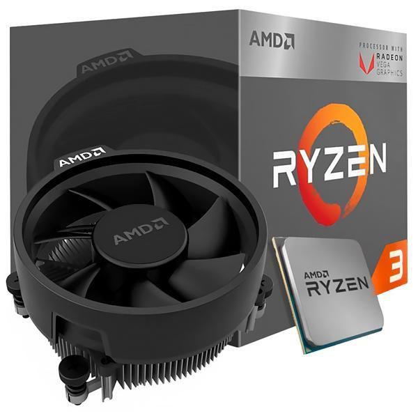 Processador AMD Ryzen 3 2200G Quad Core 3.5GHz com Cache 6MB
