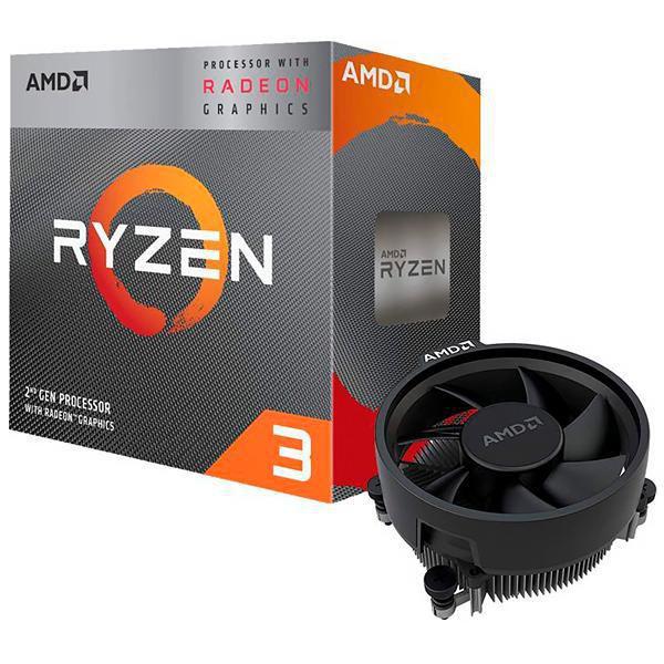 Processador AMD Ryzen 3 3200G Quad Core 3.6GHz com Cache 6MB