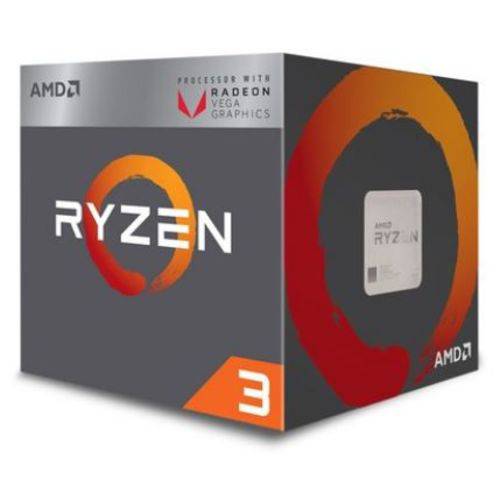 Processador Amd Ryzen 3 2200g Quatro Núcleos Cache 6mb 3.5ghz Am4