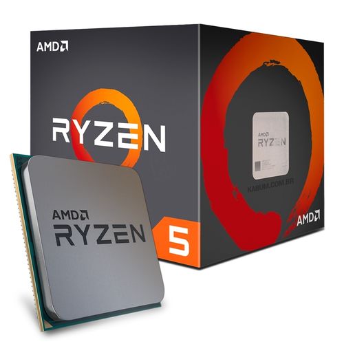 Processador Amd Ryzen 5 1400 com Cooler 65w 4/8 Core Am4 10mb 3.4mhz