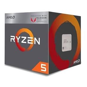 Processador AMD RYZEN 5 2400G C/ Wraith Stealth Cooler, Quad Core, Cache 6MB, 3.6GHZ Radeon Vega, AM4 -