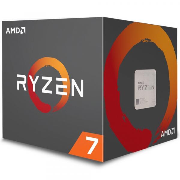 Processador Amd Ryzen 7 2700 C/ Wraith Spire Cooler, Octa Core, Cache 20mb, 3.2ghz (max Turbo 4.1ghz) Am4 - Yd2700bbafbox