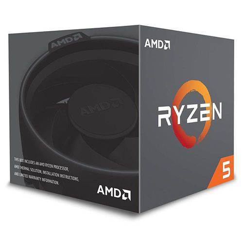 Processador AMD RYZEN R5 2600X (AM4) - YD260XBCAFBOX