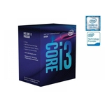 Processador Core I3 LGA 1151 Quad Core I3-8100 3.60GHz 6Mb Cache Graf UHD 8ªger Intel BX80684I38100