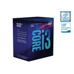 Processador Core I3 Lga 1151 Quad Core I3-8100 3.60Ghz