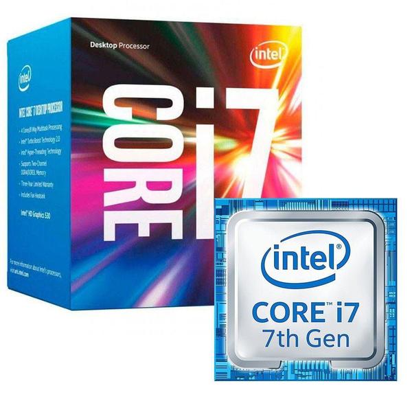Processador Core I7 LGA 1151 INTEL BX80677I77700 I7-7700 3.60GHZ 8MB Cache GRAF HD Kabylake 7GER