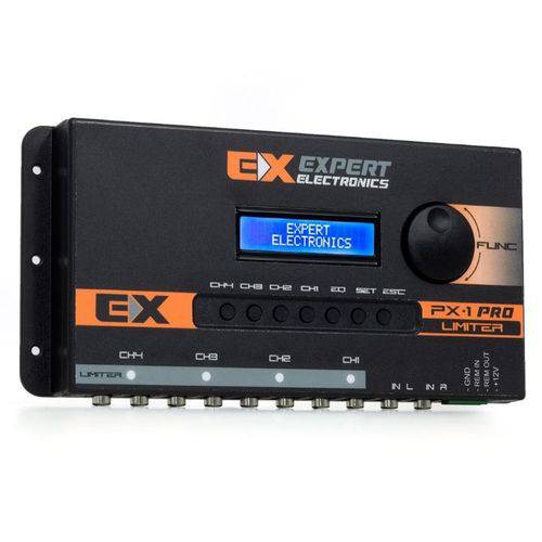 Processador de Audio Banda Expert Electronics Px-1 Limiter 4 Vias, Equalizador 28 Bandas